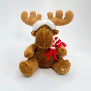 Sears 2005 Christmas Moose Plush KrisMoose